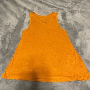 Golden yellow tank top